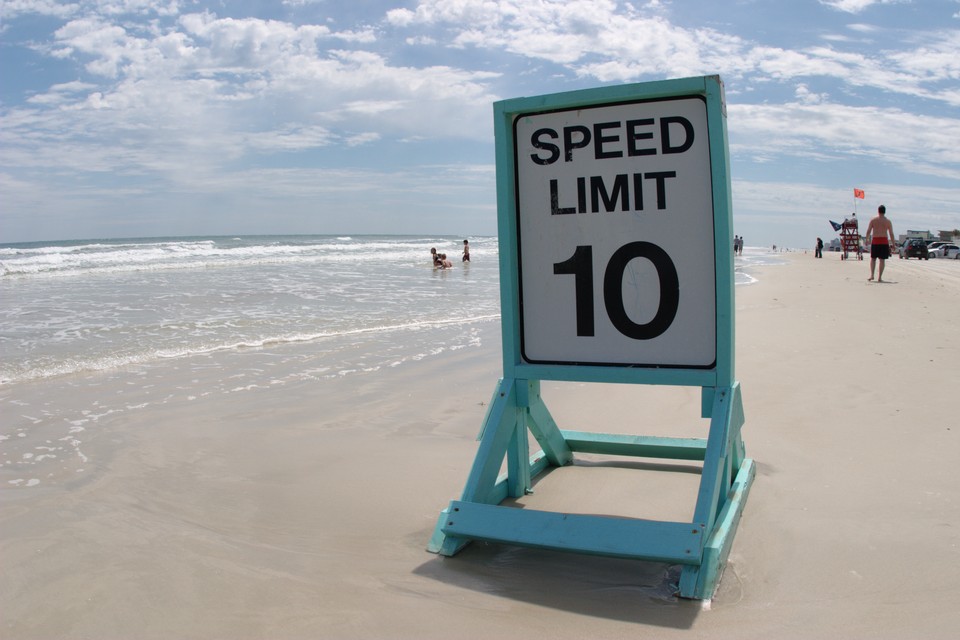 A Speeding Ticket at the Beach?