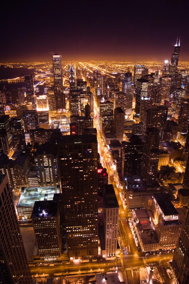 The City Lights of Chicago