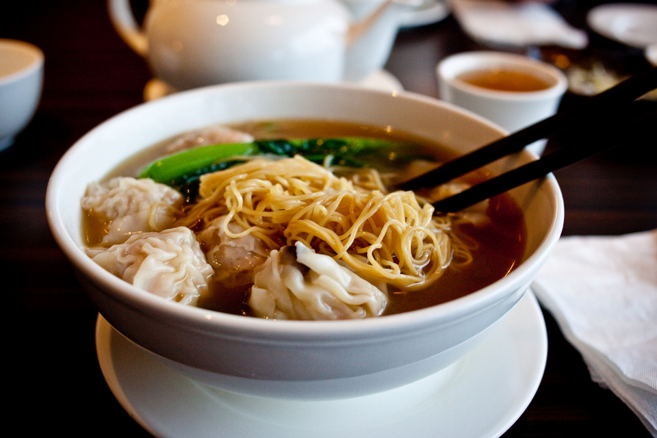 Noodles & Wontons For a Cold Winter's Day